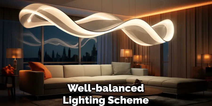 Well-balanced
Lighting Scheme