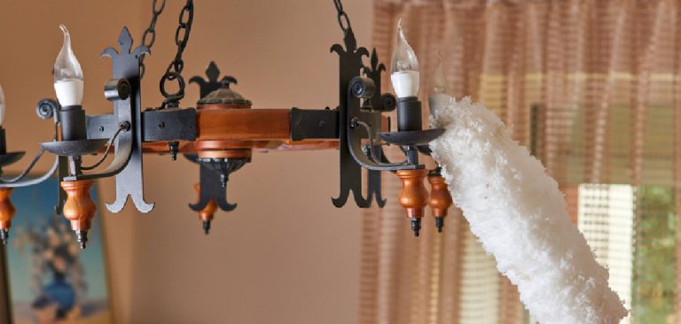 How to Clean a Light Fixture