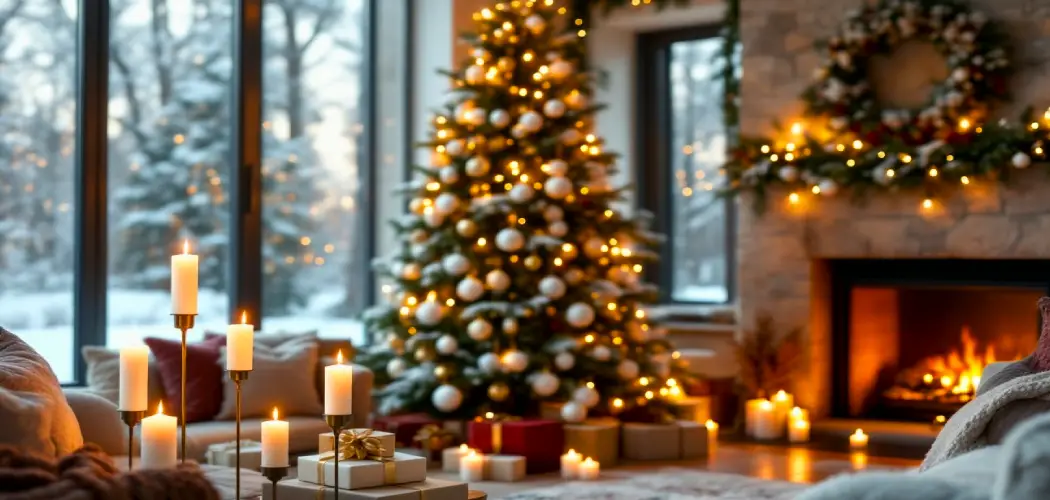 How to Decorate Bedroom With Christmas Lights