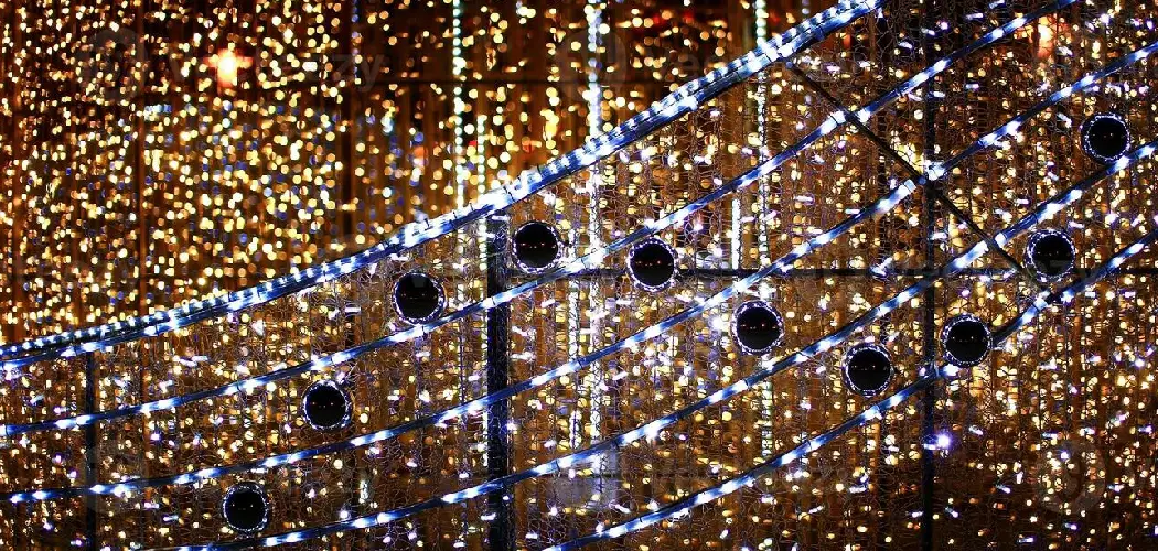 How to Hang Net Lights on Ceiling