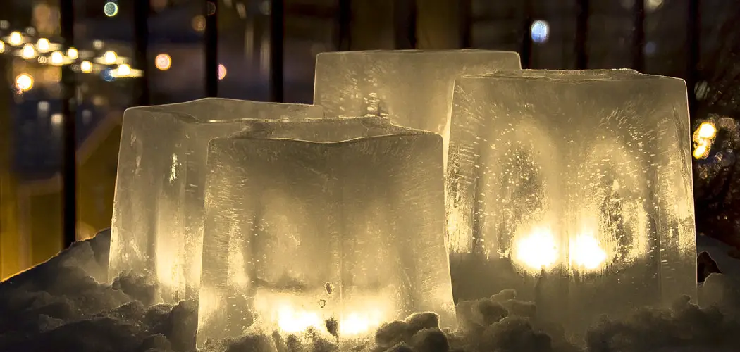 How to Make an Ice Lantern