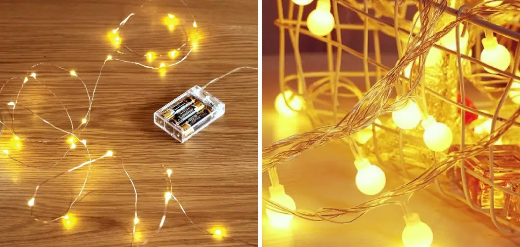 How to Open Battery Box on Fairy Lights