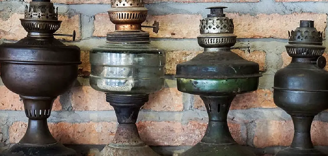 How to Paint a Brass Lamp