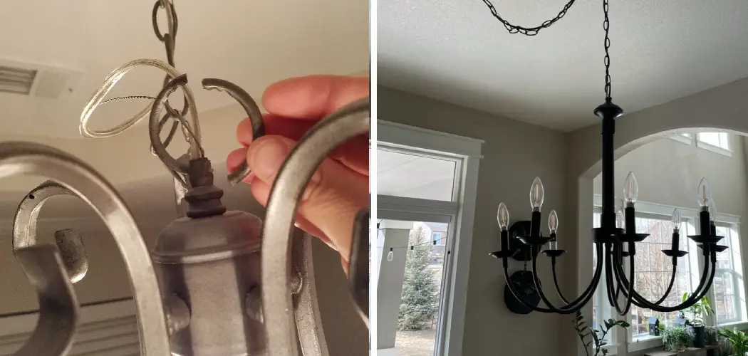 How to Hang a Light Fixture With a Chain