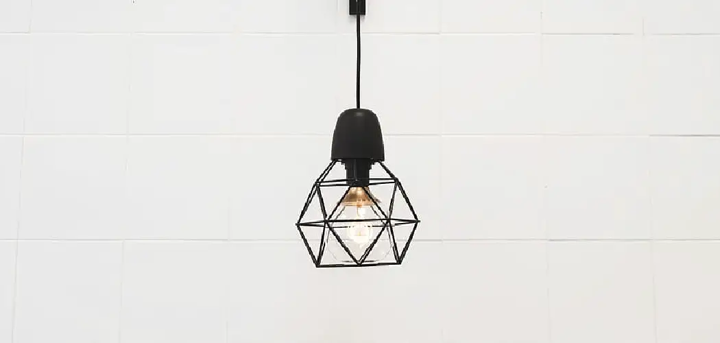How to Hang a Plug in Pendant Lamp