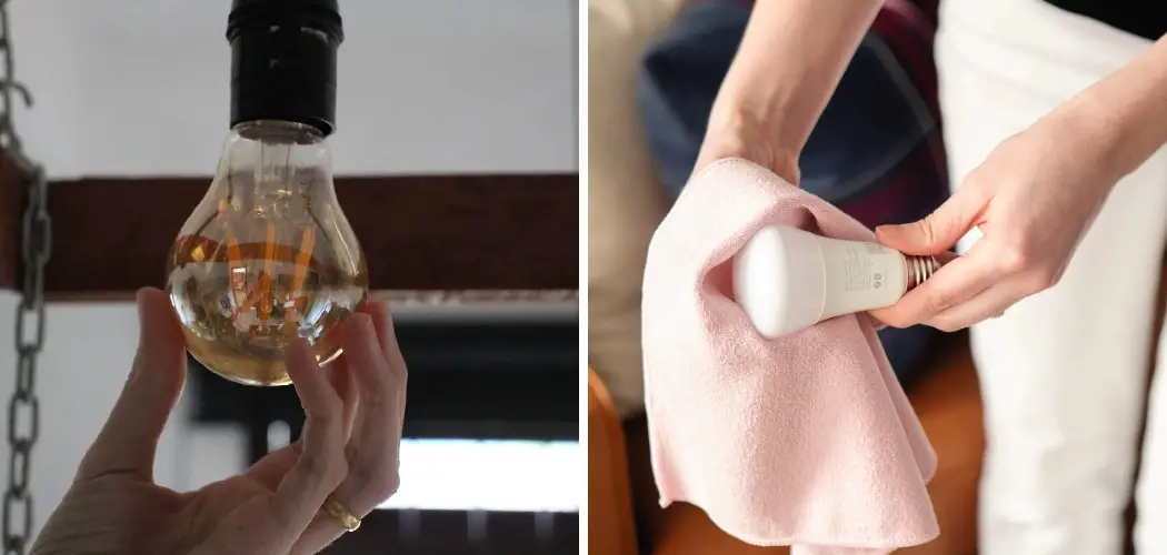 How to Clean Light Bulbs