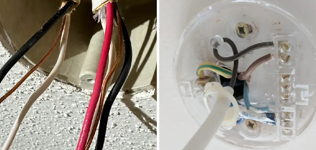 How to Wire a Light Fitting with 3 Cables